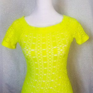 Mesh Mini Dress - Stretch